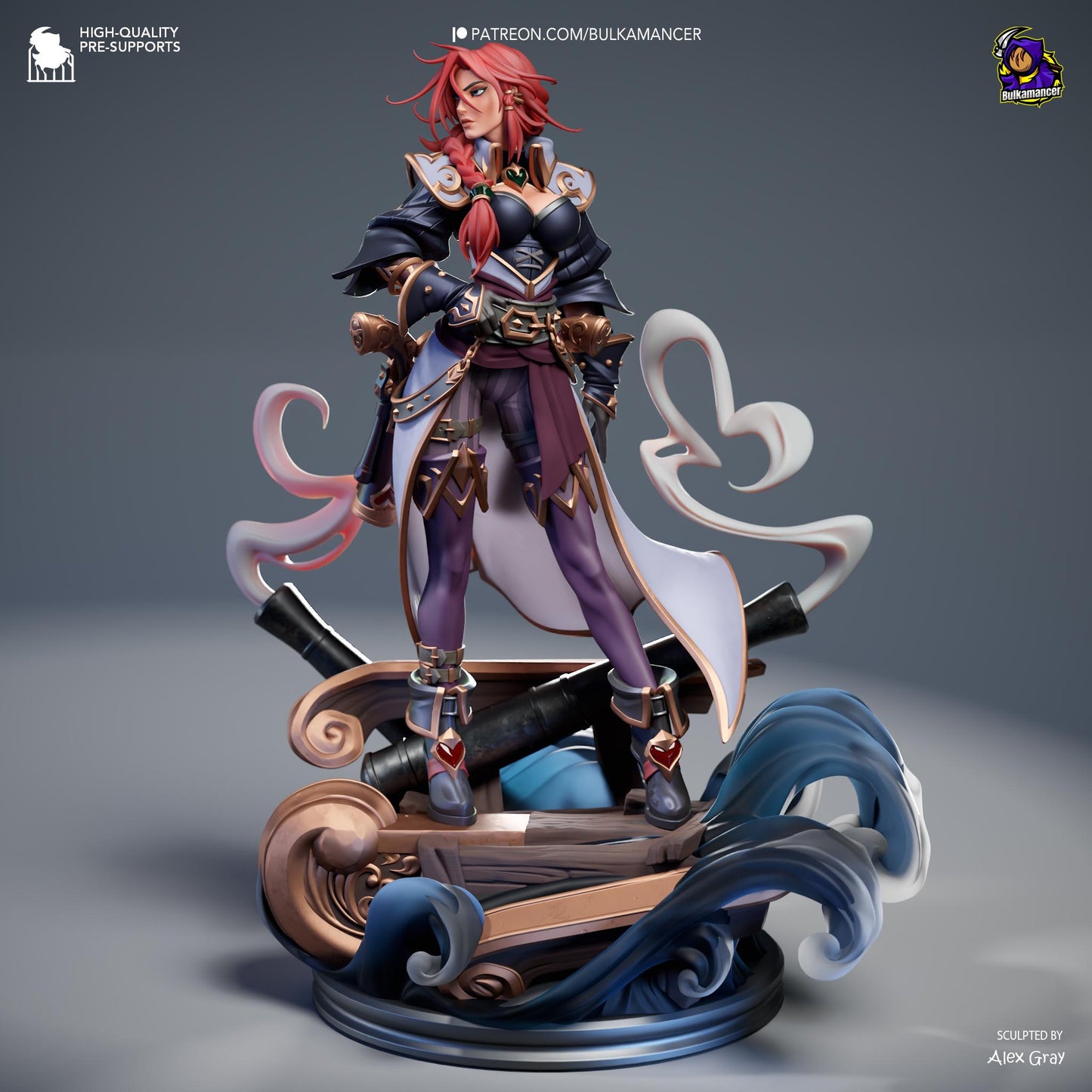 Red-Haired Corsair Gunslinger