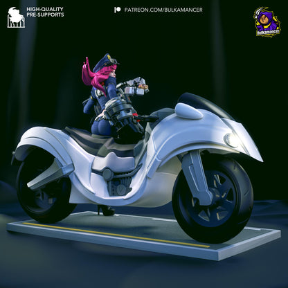 Pink-Haired Enforcer Rider