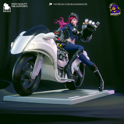 Pink-Haired Enforcer Rider