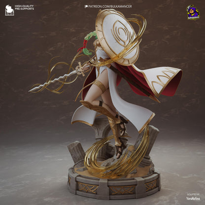 Regal Fantasy Shield Maiden | Resin Garage Kit | Unpainted Figure