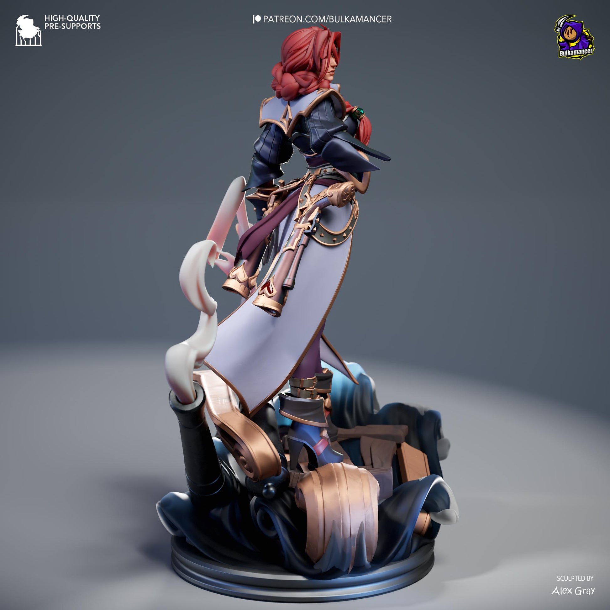 Red-Haired Corsair Gunslinger