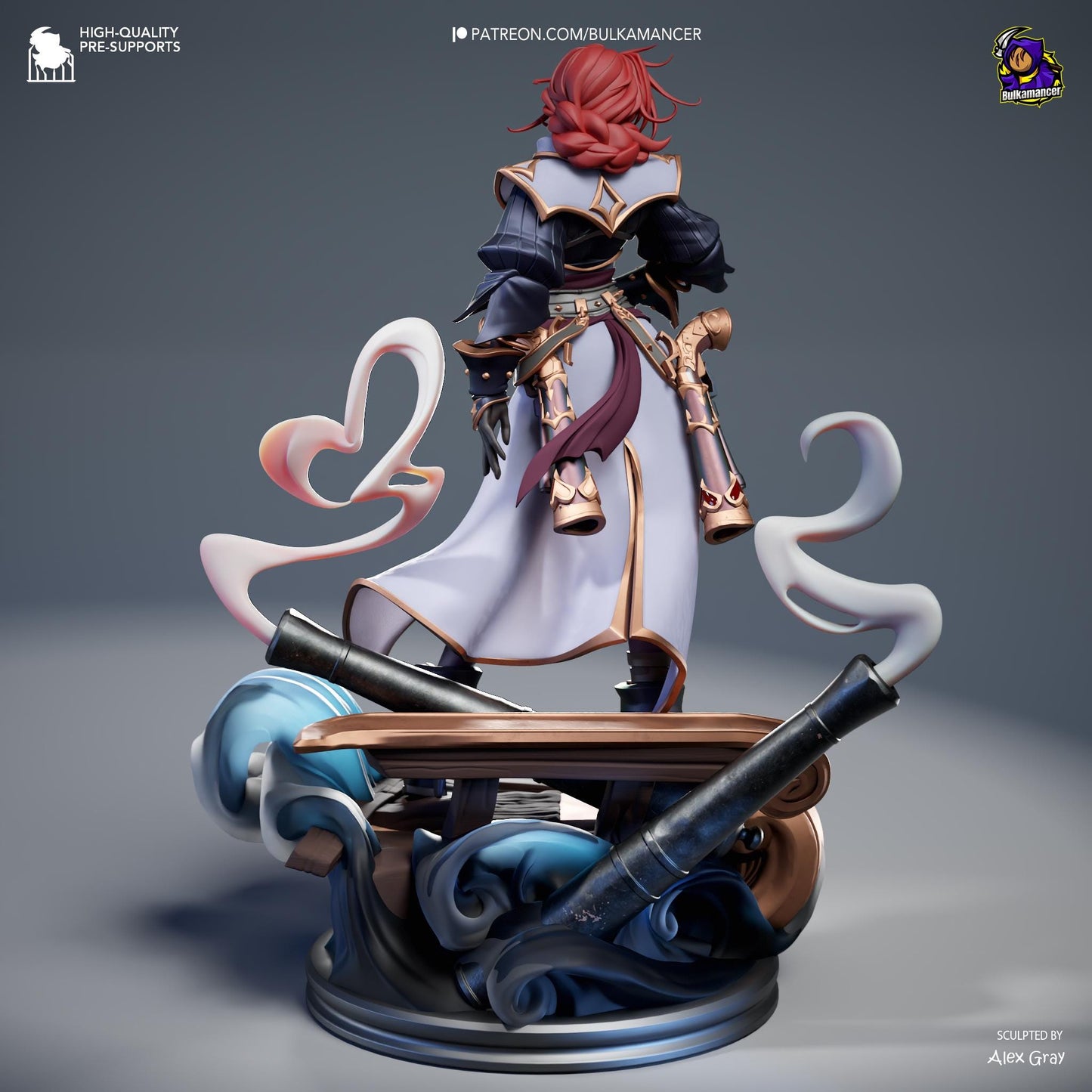 Red-Haired Corsair Gunslinger