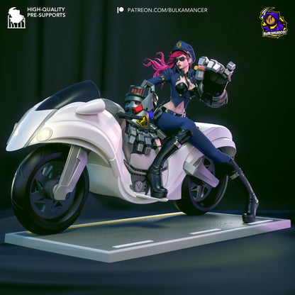 Pink-Haired Enforcer Rider