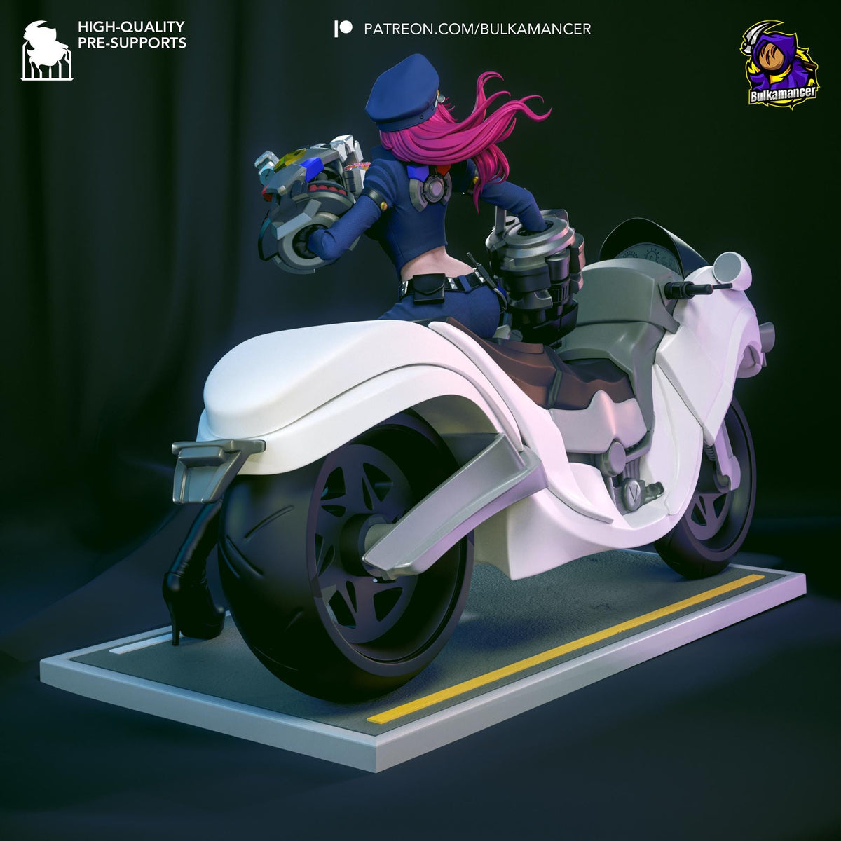 Pink-Haired Enforcer Rider