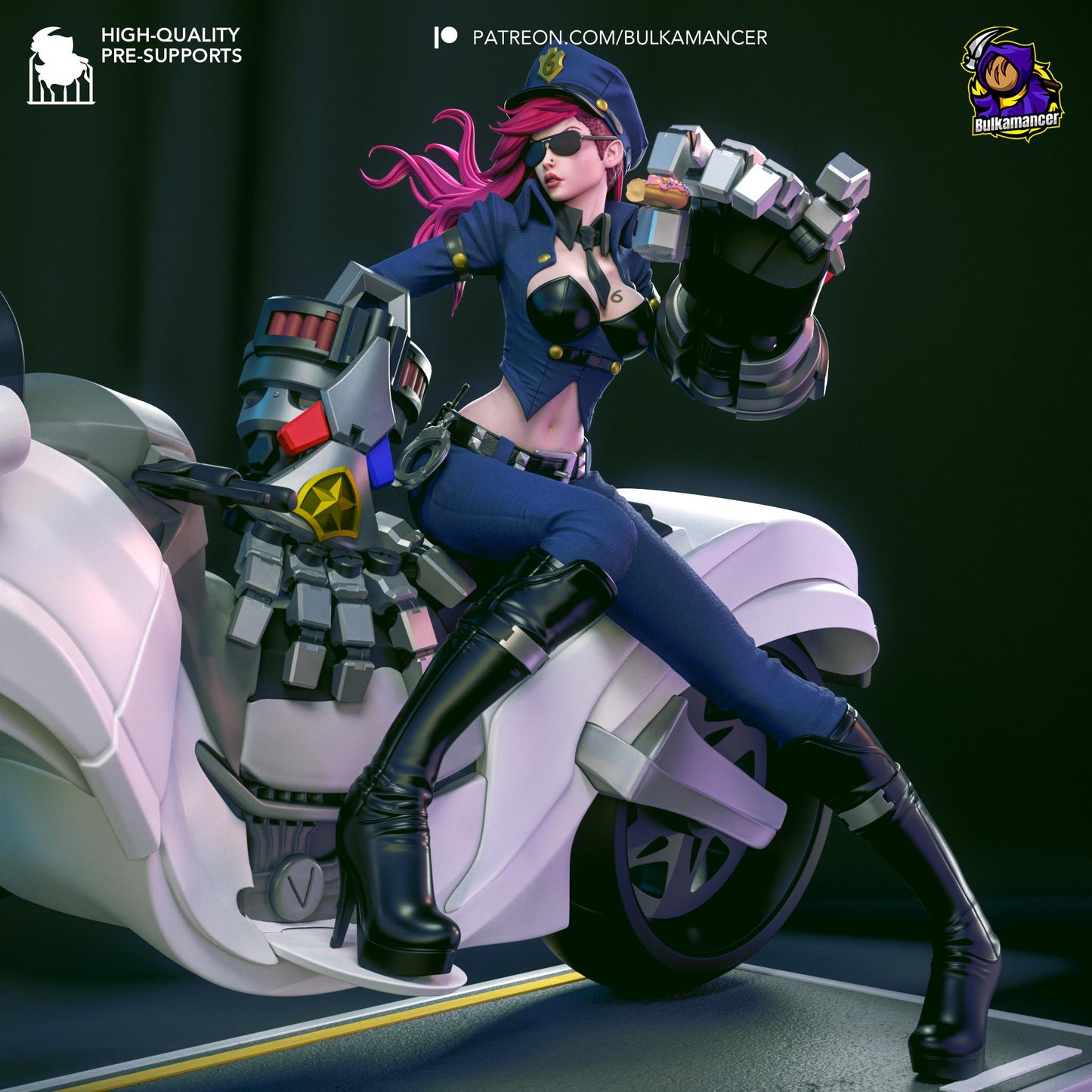 Pink-Haired Enforcer Rider
