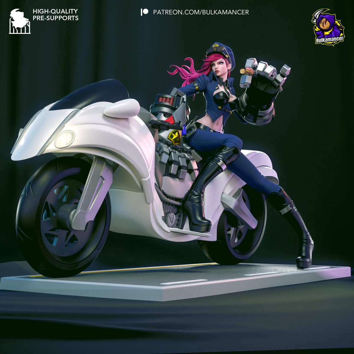 Pink-Haired Enforcer Rider