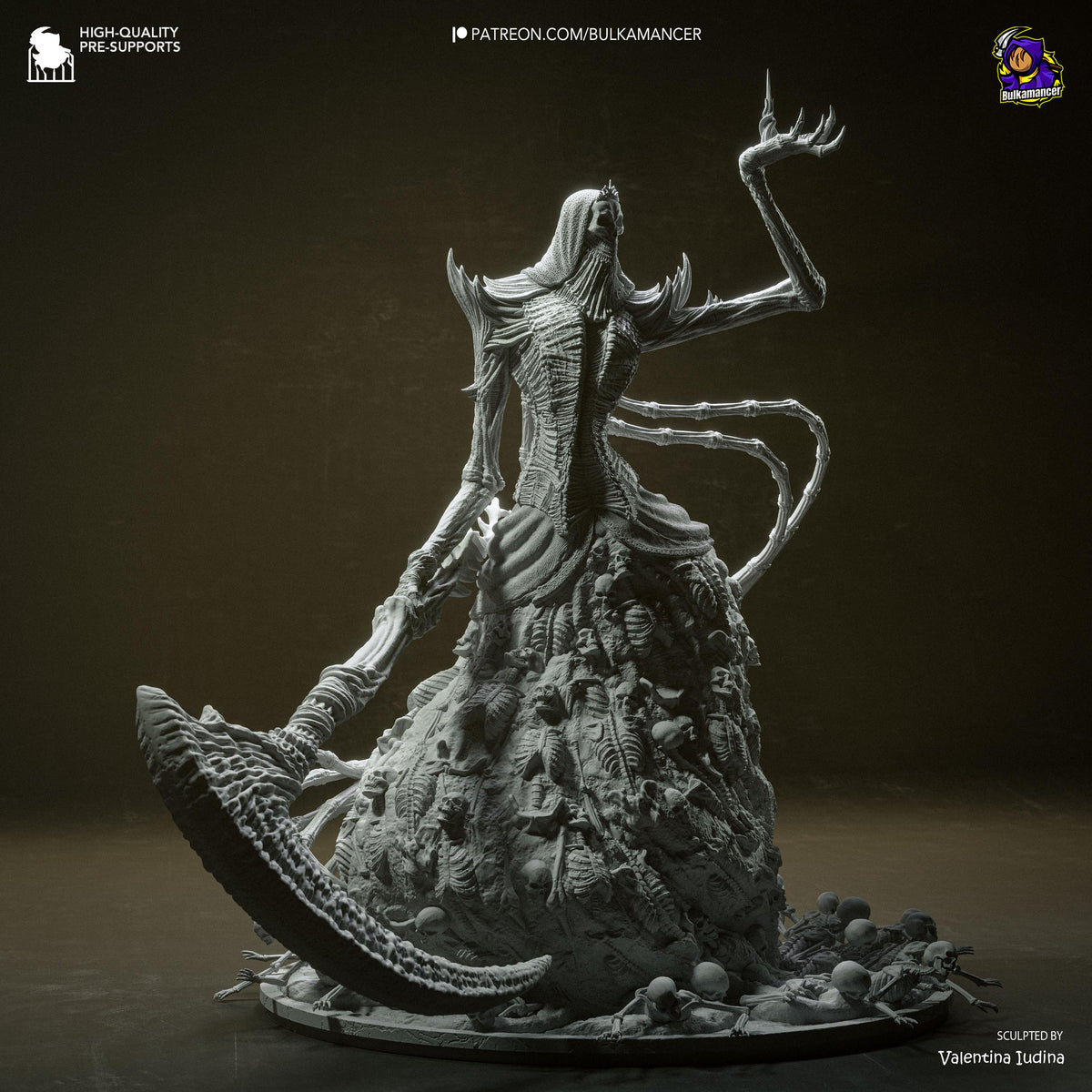Dark Fantasy Bone Queen