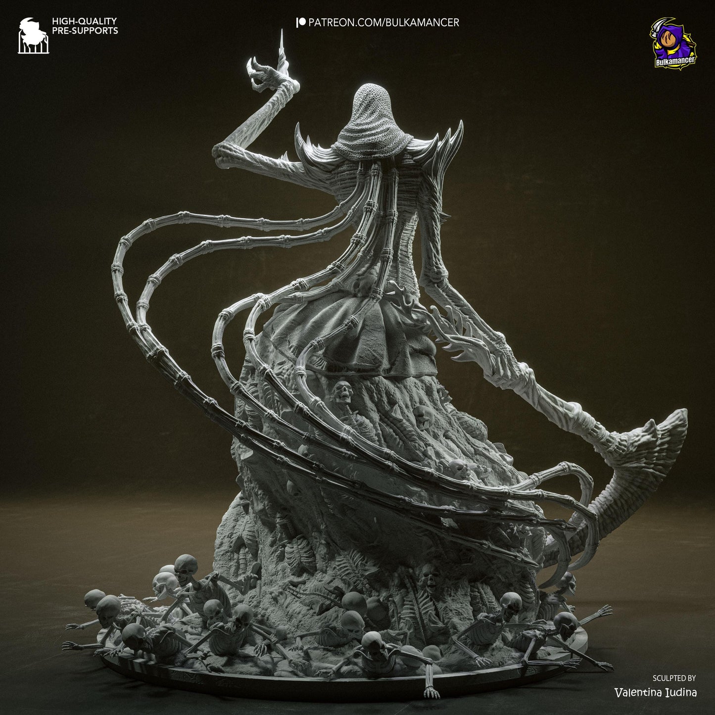 Dark Fantasy Bone Queen