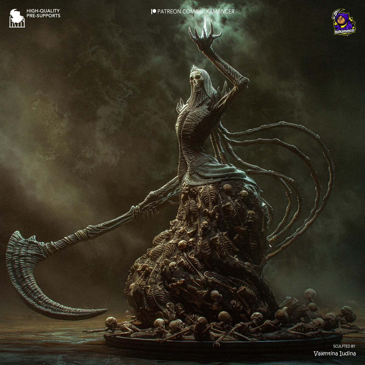 Dark Fantasy Bone Queen