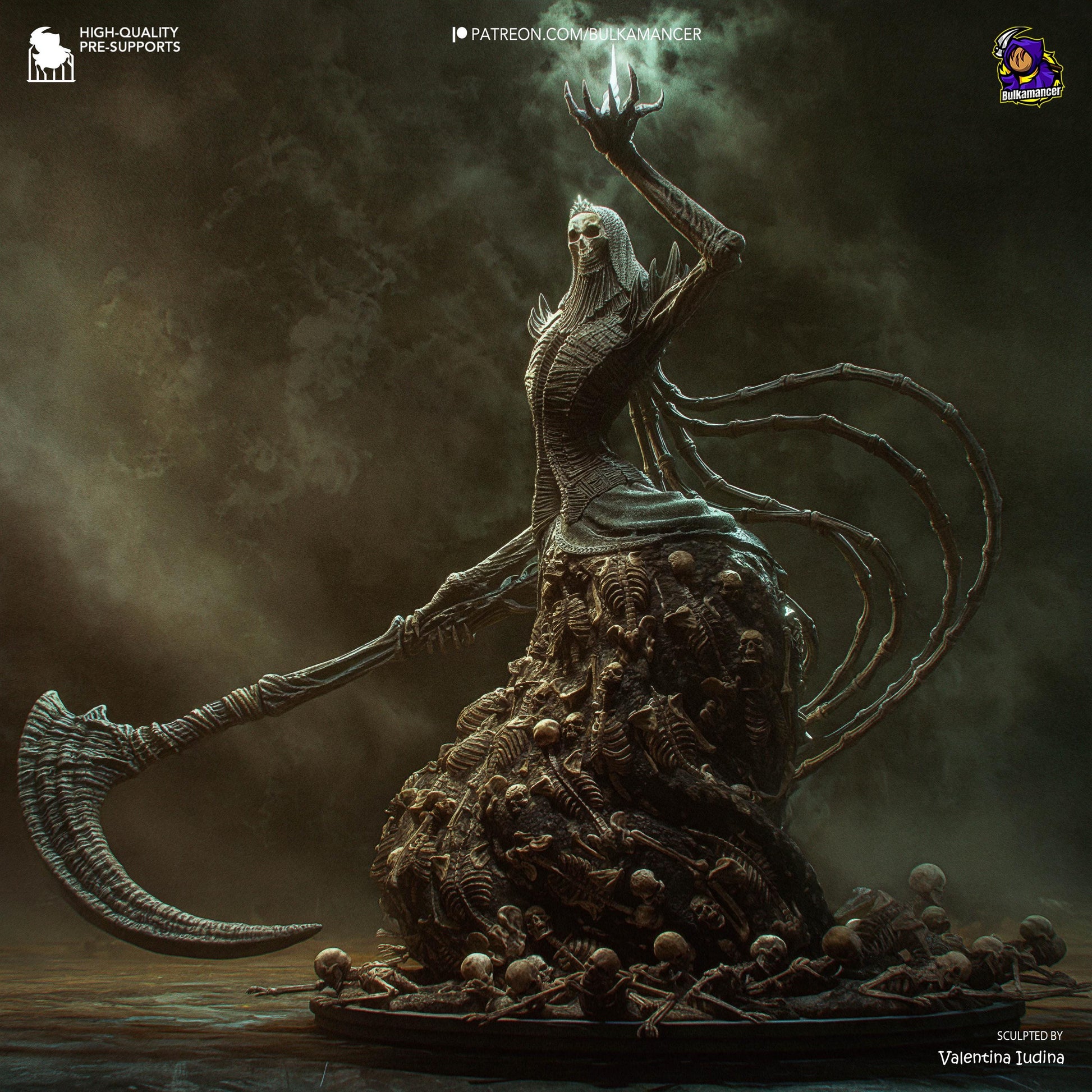 Dark Fantasy Bone Queen