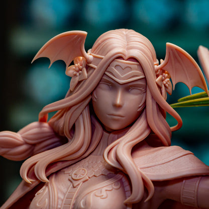 Regal Fantasy Shield Maiden | Resin Garage Kit | Unpainted Figure