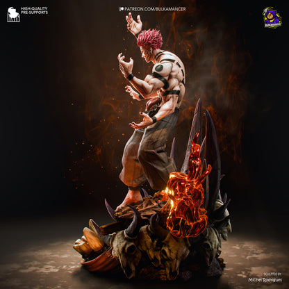 Four-Armed Infernal Warlord | Resin Garage Kit | Unpainted Figure
