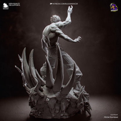 Four-Armed Infernal Warlord | Resin Garage Kit | Unpainted Figure