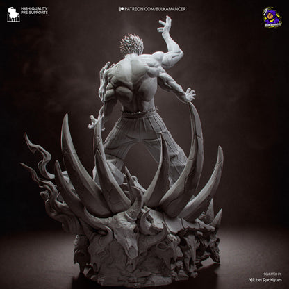 Four-Armed Infernal Warlord | Resin Garage Kit | Unpainted Figure