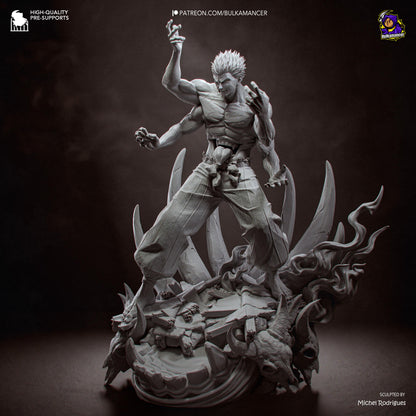 Four-Armed Infernal Warlord | Resin Garage Kit | Unpainted Figure