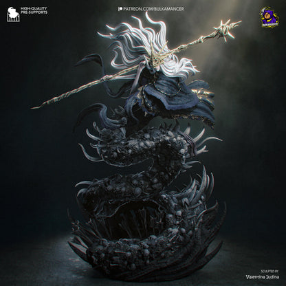 Masked Bone-Spear Devourer | Resin Garage Kit | Unpainted Figure