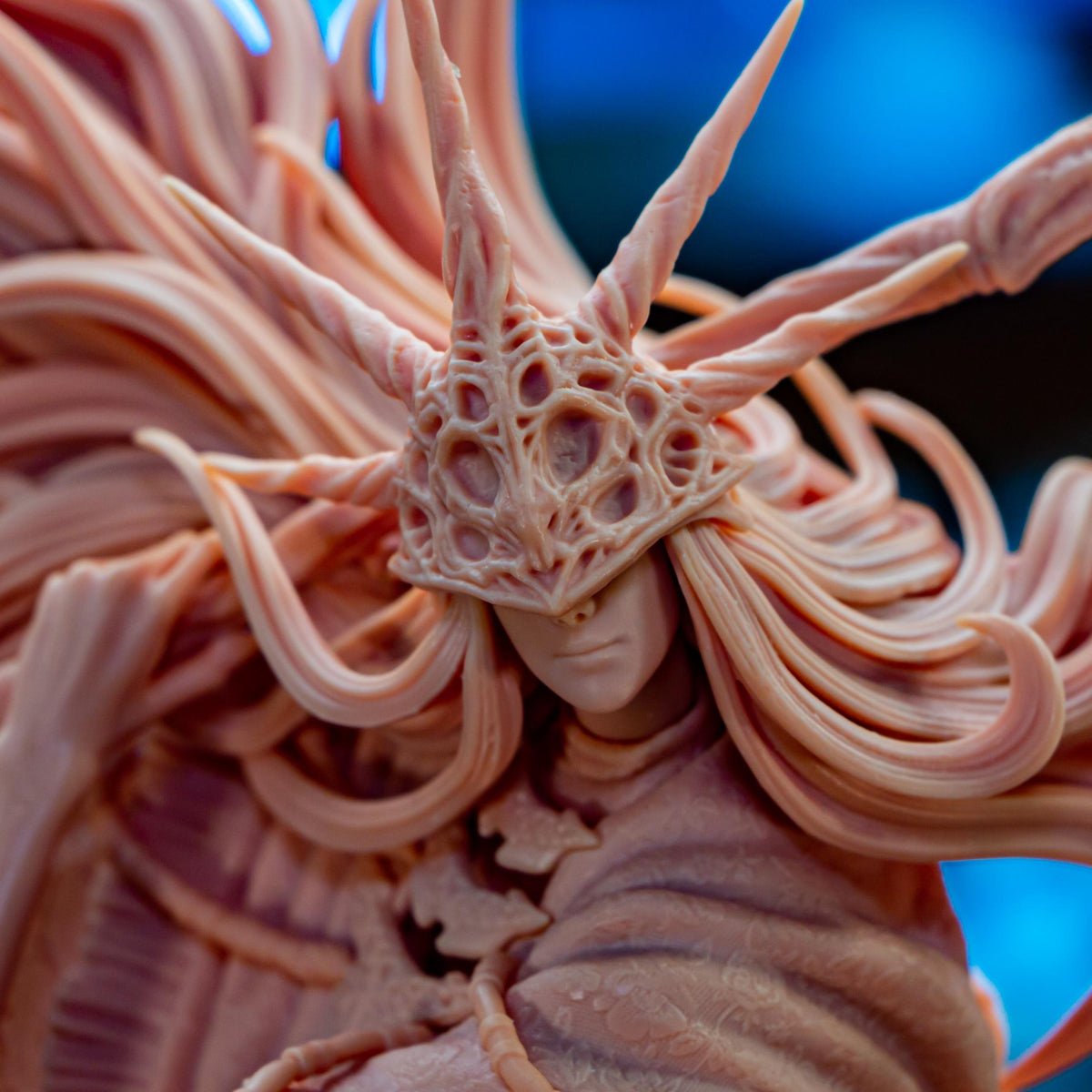 Masked Bone-Spear Devourer | Resin Garage Kit | Unpainted Figure