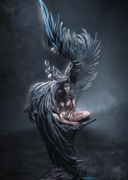 Sphinx Winged Guardian | Resin Garage Kit | Unpainted Figure