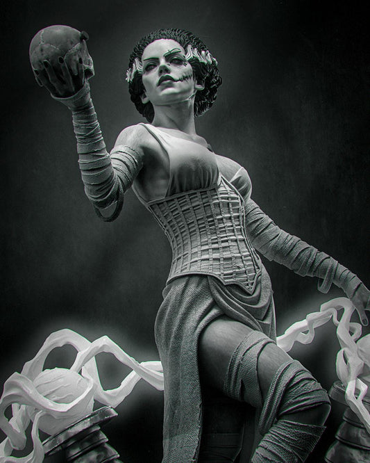 Reanimated Gothic Lab Bride | Resin Garage Kit | Unpainted Figure