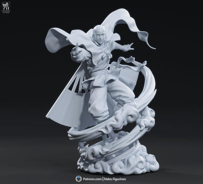 Airborne Blue-Arrow Monk | Resin Garage Kit | Unpainted Figure