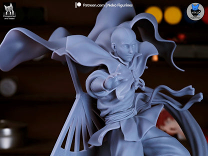 Airborne Blue-Arrow Monk | Resin Garage Kit | Unpainted Figure