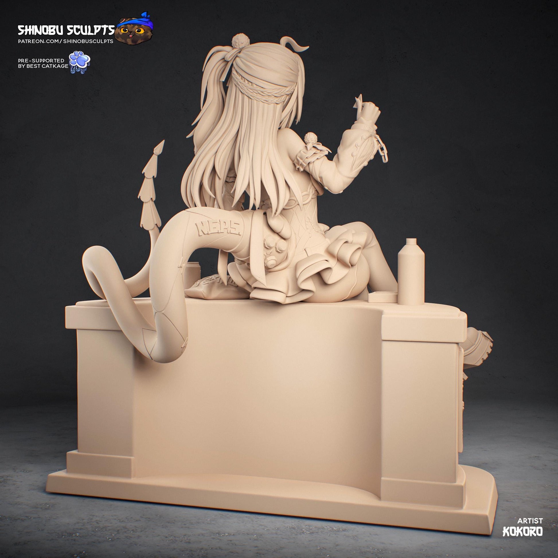 Cissia | Zenless Zone Zero | Resin Garage Kit | Unpainted Figure