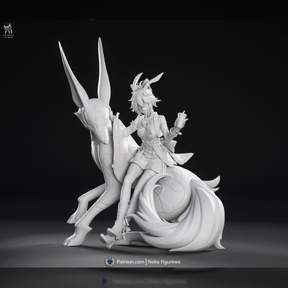 Evanescia | Honkai: Star Rail | Resin Garage Kit | Unpainted Figure