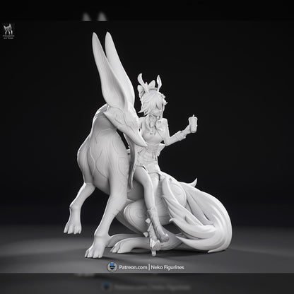Evanescia | Honkai: Star Rail | Resin Garage Kit | Unpainted Figure