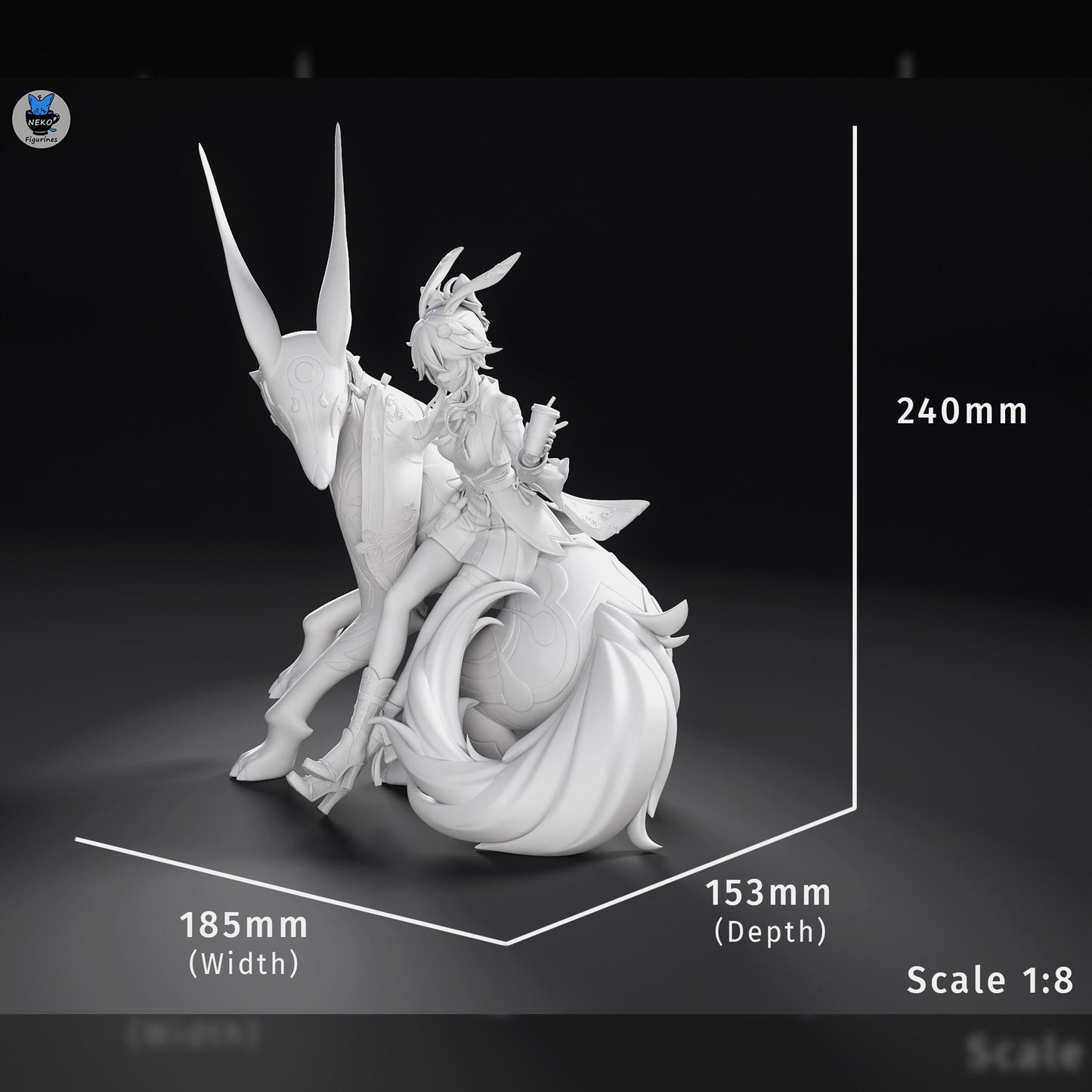 Evanescia | Honkai: Star Rail | Resin Garage Kit | Unpainted Figure