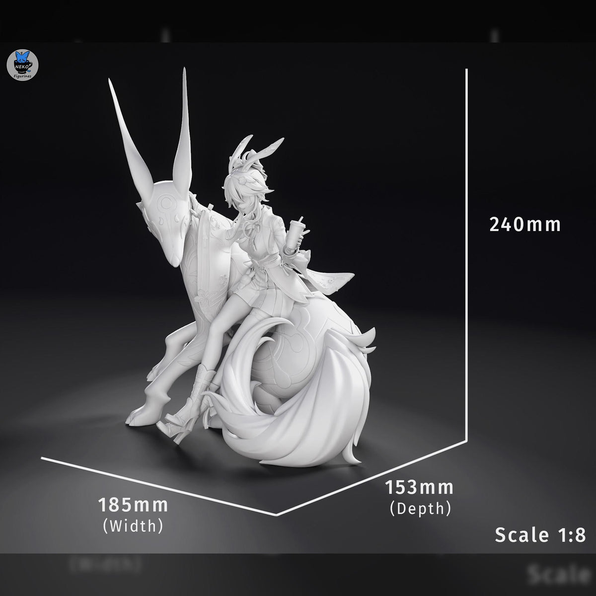 Evanescia | Honkai: Star Rail | Resin Garage Kit | Unpainted Figure