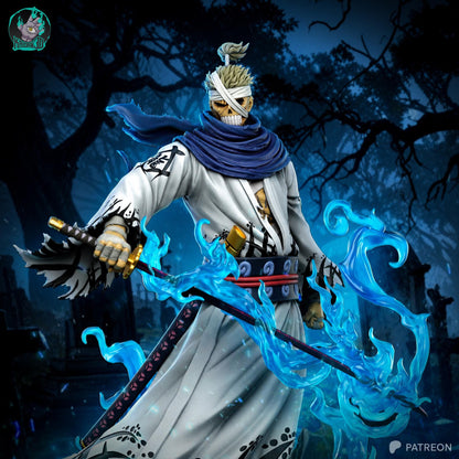 Bandaged Blue-Scarf Ronin | Resin Garage Kit | Unpainted Figure