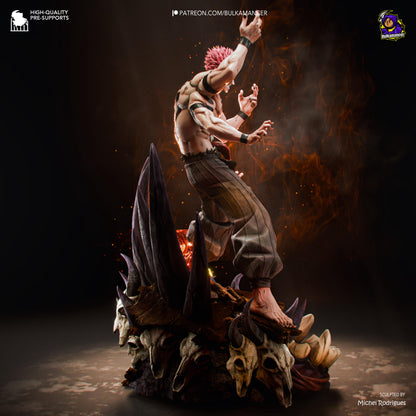 Four-Armed Infernal Warlord | Resin Garage Kit | Unpainted Figure