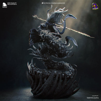 Masked Bone-Spear Devourer | Resin Garage Kit | Unpainted Figure
