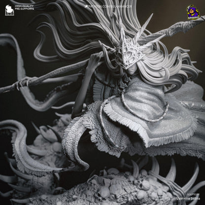 Masked Bone-Spear Devourer | Resin Garage Kit | Unpainted Figure
