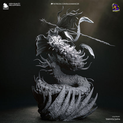 Masked Bone-Spear Devourer | Resin Garage Kit | Unpainted Figure