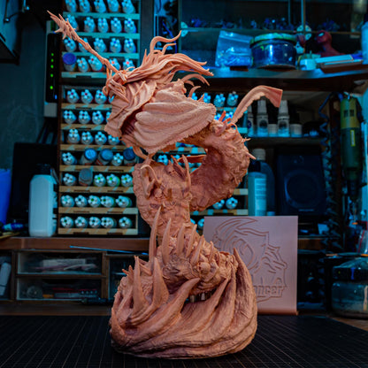Masked Bone-Spear Devourer | Resin Garage Kit | Unpainted Figure