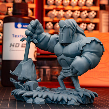 Square-Jawed Forest Strongman | Resin Garage Kit | Unpainted Figure