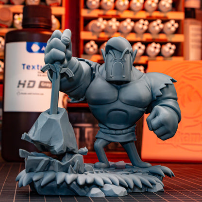 Square-Jawed Forest Strongman | Resin Garage Kit | Unpainted Figure