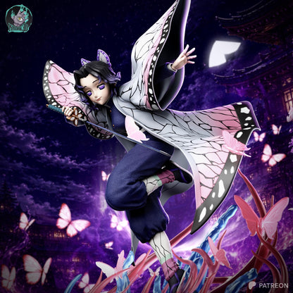 Butterfly-Wing Blade Dancer | Resin Garage Kit | Anime Breathing Masters | Unpainted Figure