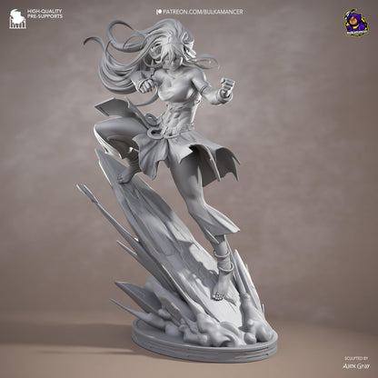 Blind Stone Martial Artist | Resin Garage Kit | Elemental Masters | Unpainted Figure
