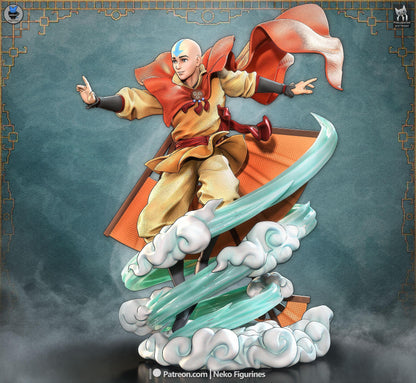 Airborne Blue-Arrow Monk | Resin Garage Kit | Unpainted Figure