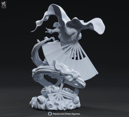 Airborne Blue-Arrow Monk | Resin Garage Kit | Unpainted Figure