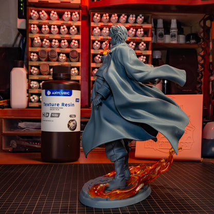 Blue-Uniform Flame Officer | Resin Garage Kit | Unpainted Figure