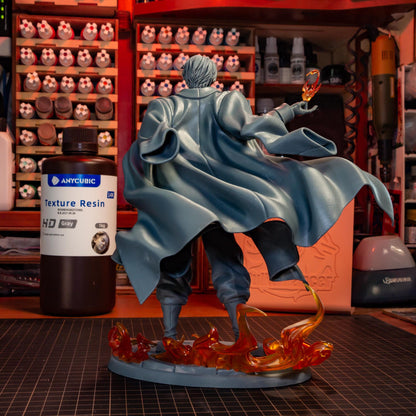 Blue-Uniform Flame Officer | Resin Garage Kit | Unpainted Figure