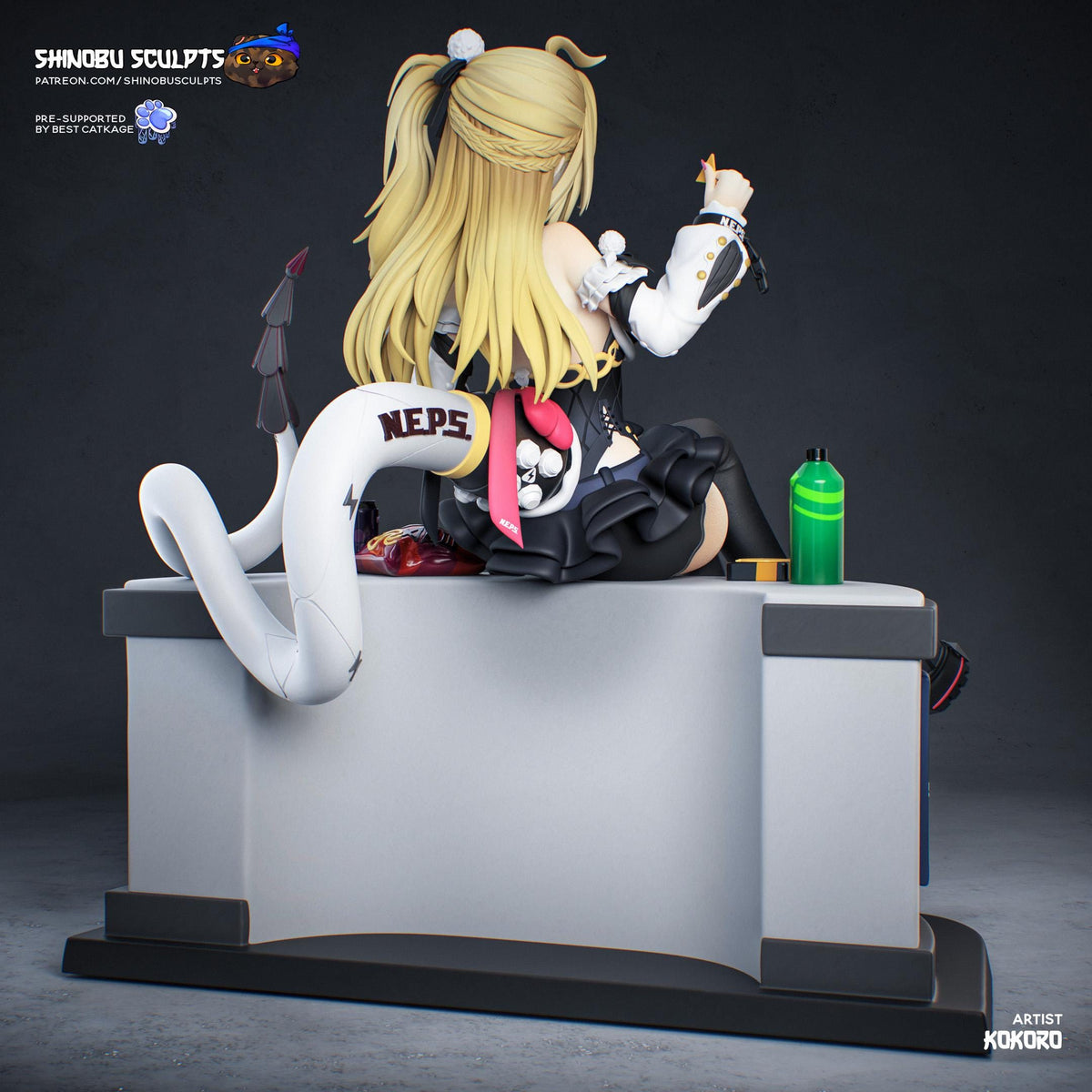 Cissia | Zenless Zone Zero | Resin Garage Kit | Unpainted Figure