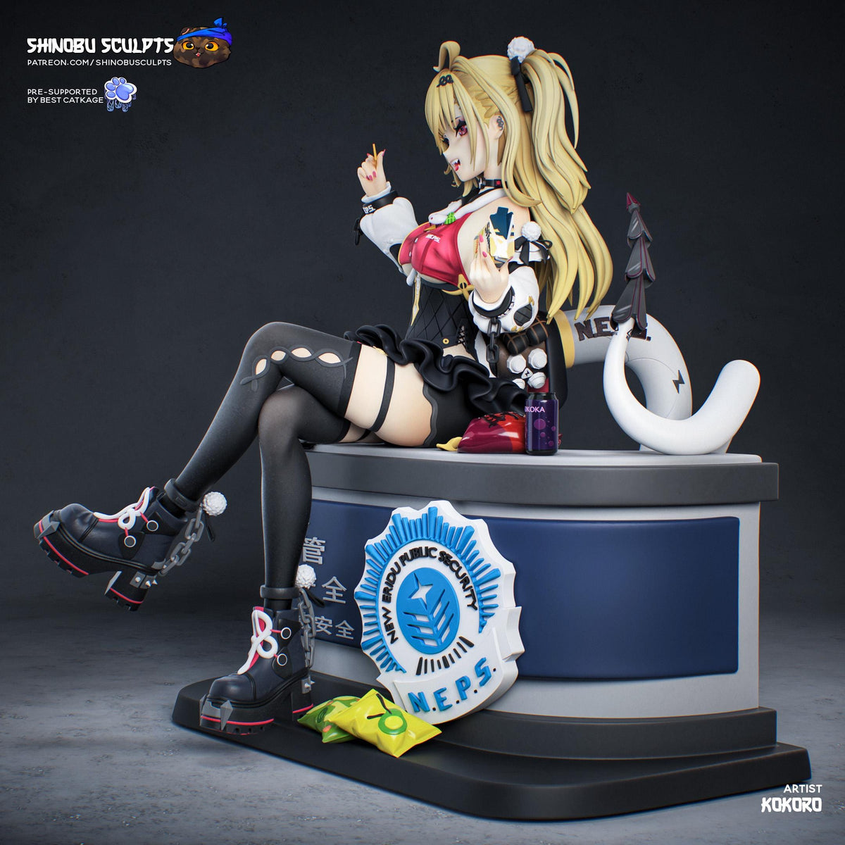 Cissia | Zenless Zone Zero | Resin Garage Kit | Unpainted Figure