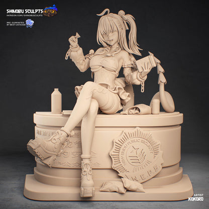 Cissia | Zenless Zone Zero | Resin Garage Kit | Unpainted Figure