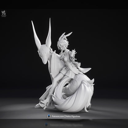 Evanescia | Honkai: Star Rail | Resin Garage Kit | Unpainted Figure