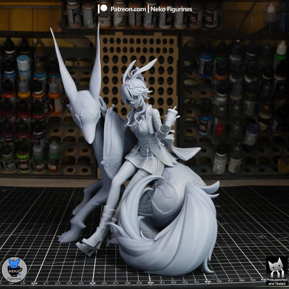 Evanescia | Honkai: Star Rail | Resin Garage Kit | Unpainted Figure