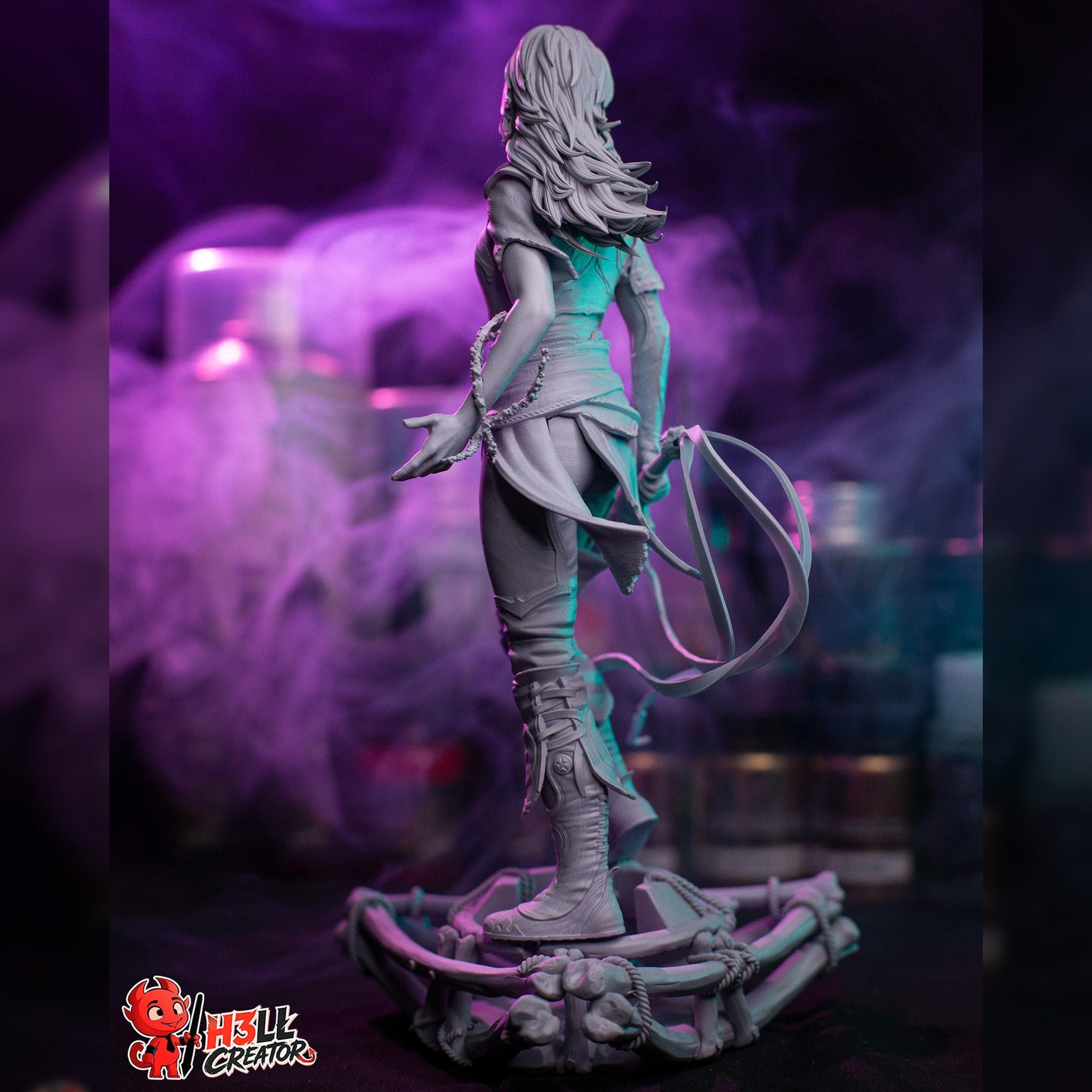 Blonde Runeblade Wanderer | Resin Garage Kit | Fantasy | Unpainted Figure